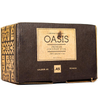 Уголь Oasis 12 куб. Кокосовый 1 кг 45 мм