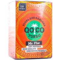 Уголь Qoco Turbo FLAT 120 куб