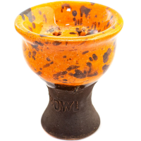 Чаша Rixbowl Glased Classic Пятнистая Оранжевая
