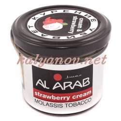 Табак AL ARAB Клубника со Сливками 40 г (Stawderry Cream)