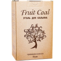 Уголь Fruit Coal 72 куб 920 гр 25*25*25 Фруктовый