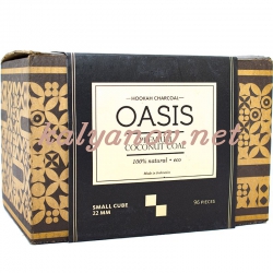 Уголь Oasis 96 куб. Кококсовый 1 кг 22 мм